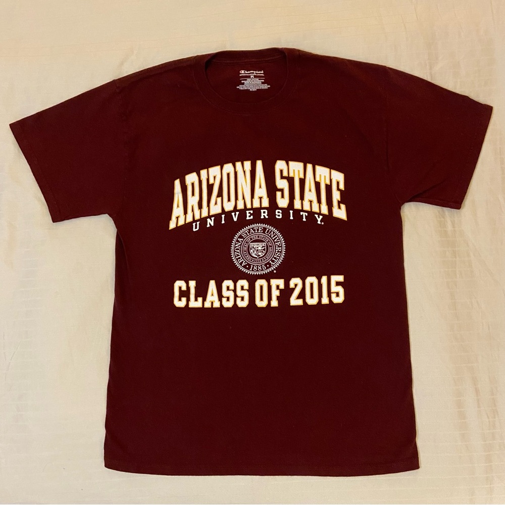 Arizona State University Class of 2015 T-Shirt sz M ASU Go Sun Devils ☀️😈